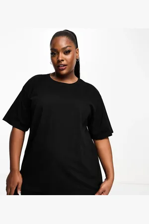 ASOS ASOS DESIGN Curve - Mix og match - Oversized pyjamas-T-shirt i bomuld