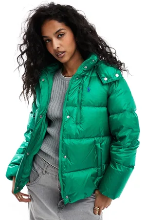 Ralph Lauren Dynejakke med logo