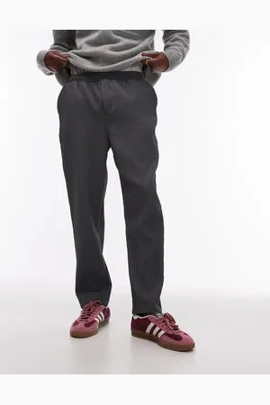Topman Og tapered bukser med plisseringer