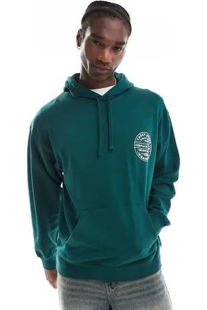 Wrangler Casey Jones - oversized hættetrøje med rundt 