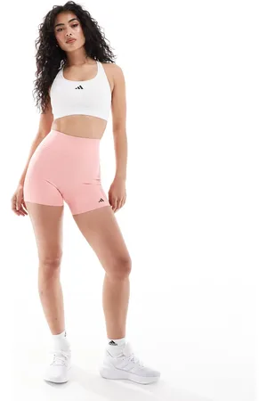 adidas Optime - Lyserøde 4-tommers shorts