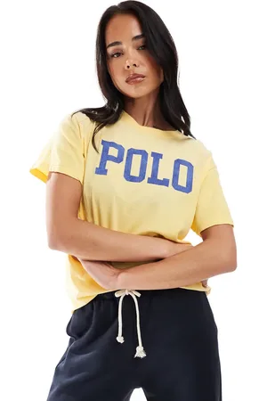 Ralph Lauren Gul T-shirt med brystprint