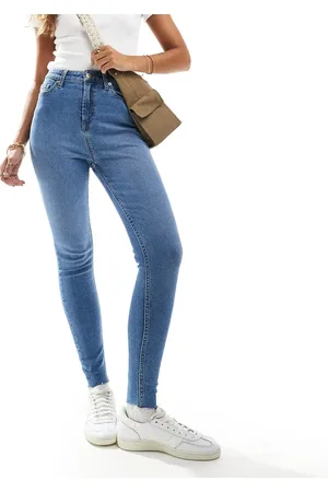 Miss Selfridge Skinny højtaljede jeans i