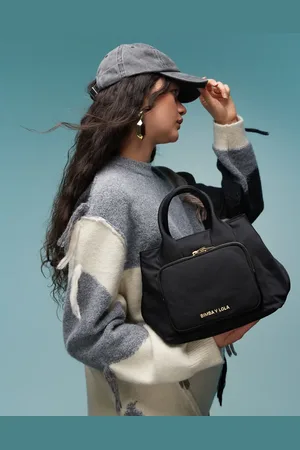 Bimba y Lola Taske med håndtag og aftagelig rem i nylon
