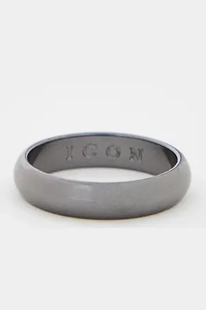 Icon Brand Blågrå båndring fra -Sølv