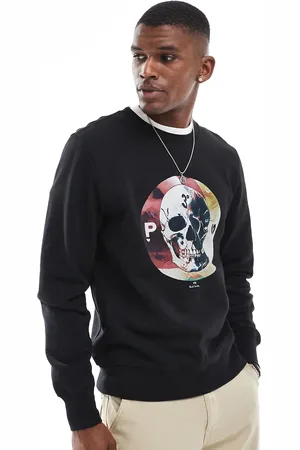 Paul Smith Sweatshirt med kranieprint