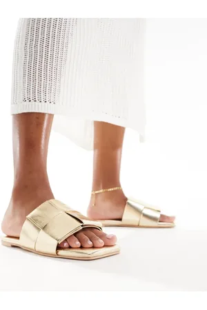 Glamorous Flettede sliders i guldfarve