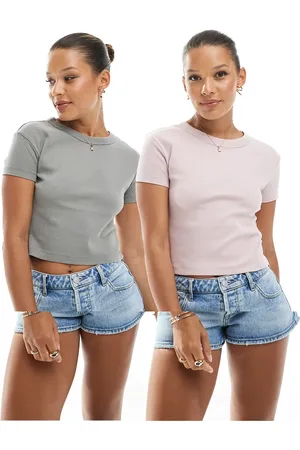 Pull&Bear Pakke med 2 baby-T-shirts i -Multifarvet