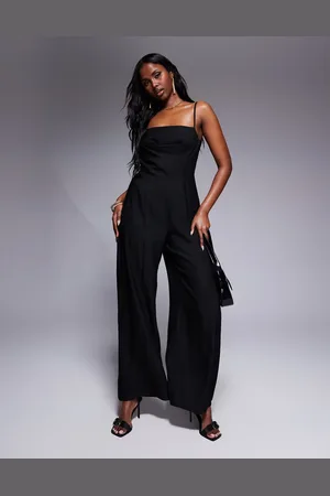 ASOS Jumpsuit med korsetdetalje og struktur