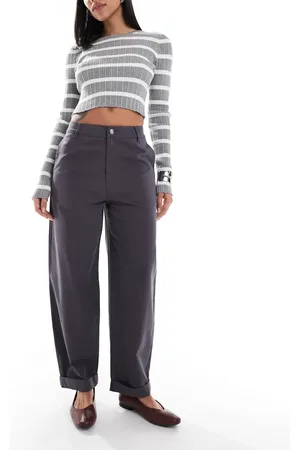 ASOS Tapered bukser med opsmøgne buksekanter