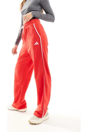 adidas Essentials - Røde bukser i frotté
