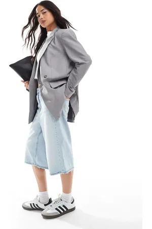 ASOS Dobbeltradet blazer i