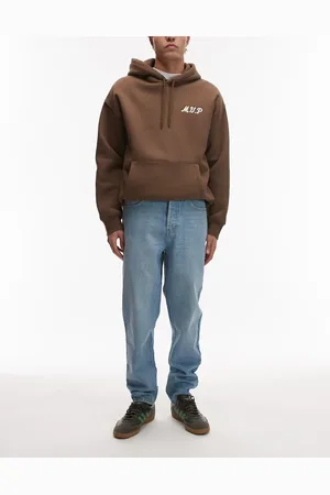Topman Stive og tapered jeans i lyseblå vask