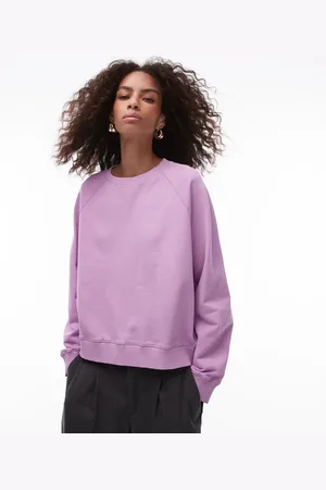 ARKET Blød sweatshirt med rund hals i frotté