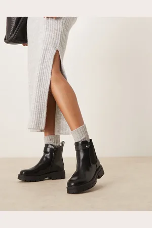 Glamorous Sorte chunky Chelsea-støvler