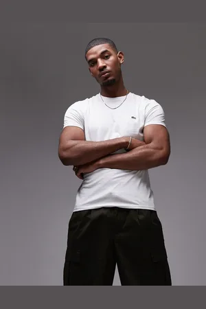 Lacoste T-shirt i pimabomuld
