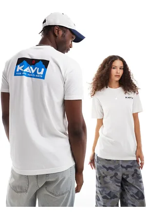 Kavu Unisex - Klear Above Etch - T-shirt med kunstprint