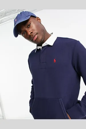 Ralph Lauren Rugby-sweatshirt med ikonlogo