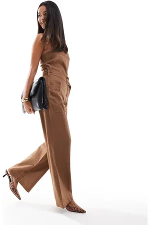 Closet Brunt jumpsuit med lommer