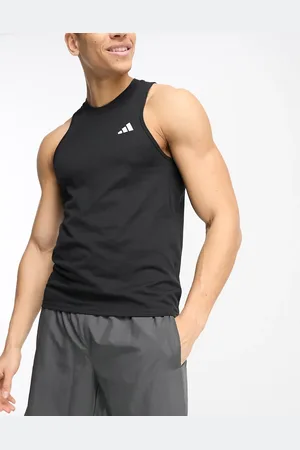 adidas Adidas Training - Essential - Sort top med logo