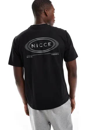 Nicce London T-shirt med logoprint på ryggen