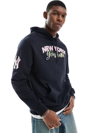 New Era NY Yankees - hættetrøje med grafisk tekstprint