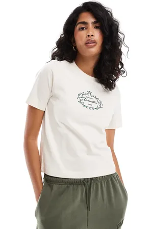 Cotton On Cotton On - Kokoshvid tætsiddende T-shirt med 