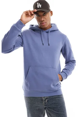 Only & Sons Oversized hættetrøje i blå vask