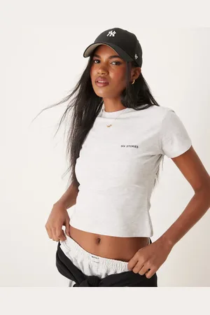 Six Stories Grå og blød baby-t-shirt - Del af sæt