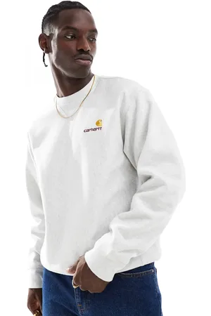 Carhartt American Script - Grå sweatshirt