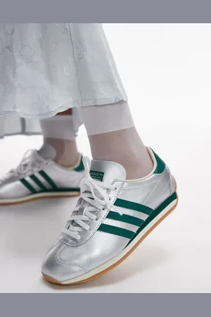 adidas Country OG - Sølvfarvede og grønne sneakers