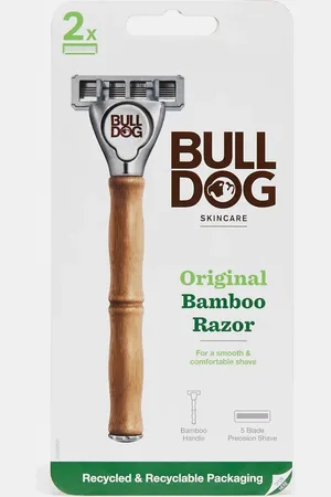 Bulldog Barberskraber i bambus