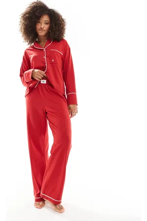4th & Reckless Jennifer - Røde pyjamasbukser i jersey