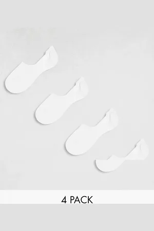 Pieces® Pakke med 4 par usynlige sokker i