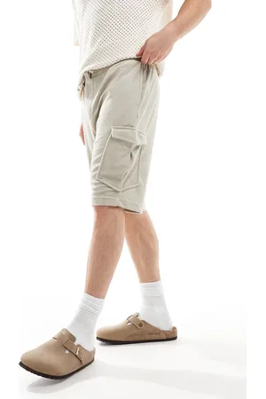 Brave Soul Cargoshorts i frotté - Del af sæt-Neutral