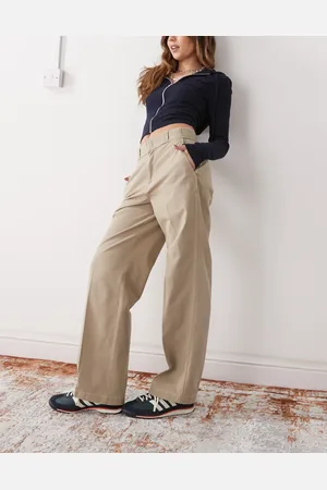 Dickies Riverbend - Lysebrune arbejdsbukser med afslappet pasform og vide ben