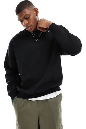 Weekday Afslappet kraftig sweatshirt i jersey