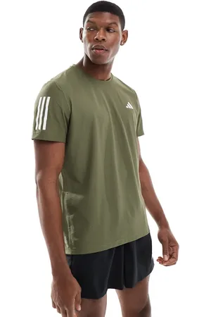 adidas Adidas Running - Own The Run - Olivengrøn T-shirt