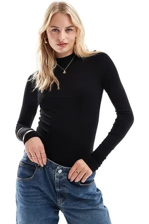 ASOS Tall - bodystocking med rullekrave og lange ærmer
