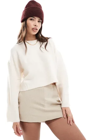 ASOS Nålestribede miniskorts-Grå