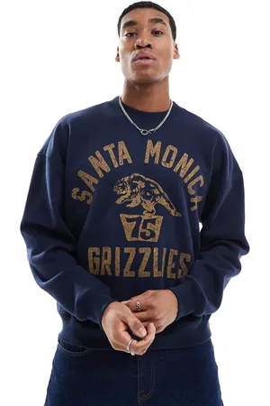Hollister Firkantet sweatshirt med college-motiv