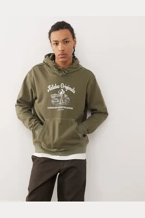 adidas Wabash - Grøn hættetrøje