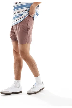 Hollister 5-tommer-hybridshorts med tonet logo i støvet rosa nylon-Lyserød