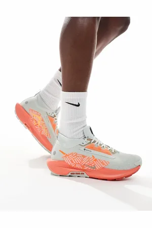 Nike ReactX Pegasus Trail 5 Gore-Tex - Grå og orange sneakers