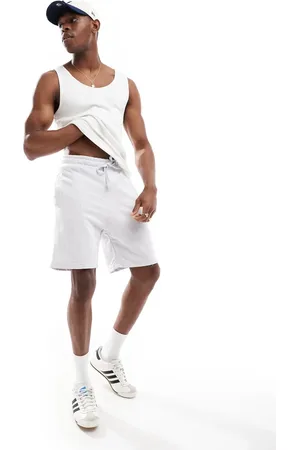 Bershka Gråmelerede jerseyshorts