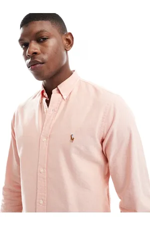 Ralph Lauren Oxford-skjorte med logoikon i slim fit