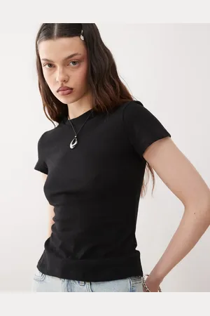 Weekday Figursyet t-shirt i hørblanding - Kun hos ASOS