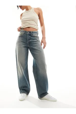 COLLUSION X001 - Jeans med antifit-pasform i -Neutral