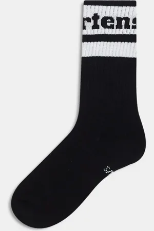 Dr. Martens Athletic - Sorte unisex-sokker med logo