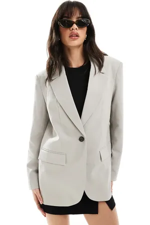 ASOS Skræddersyet blazer i ensfarvet